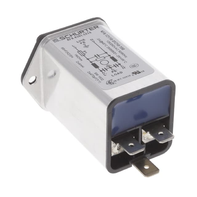 4301.5214 SCHURTER Inc.  Moduli di ingresso alimentazione (PEM)